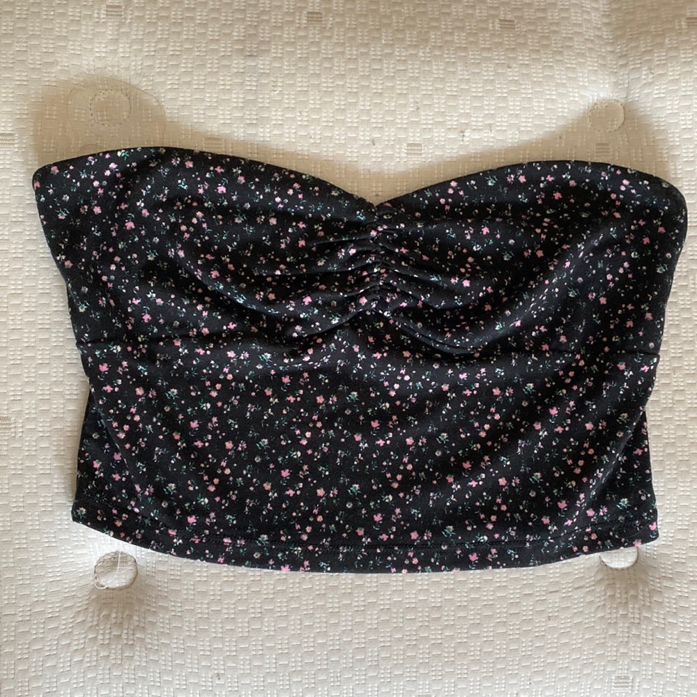 Floral print Tube top